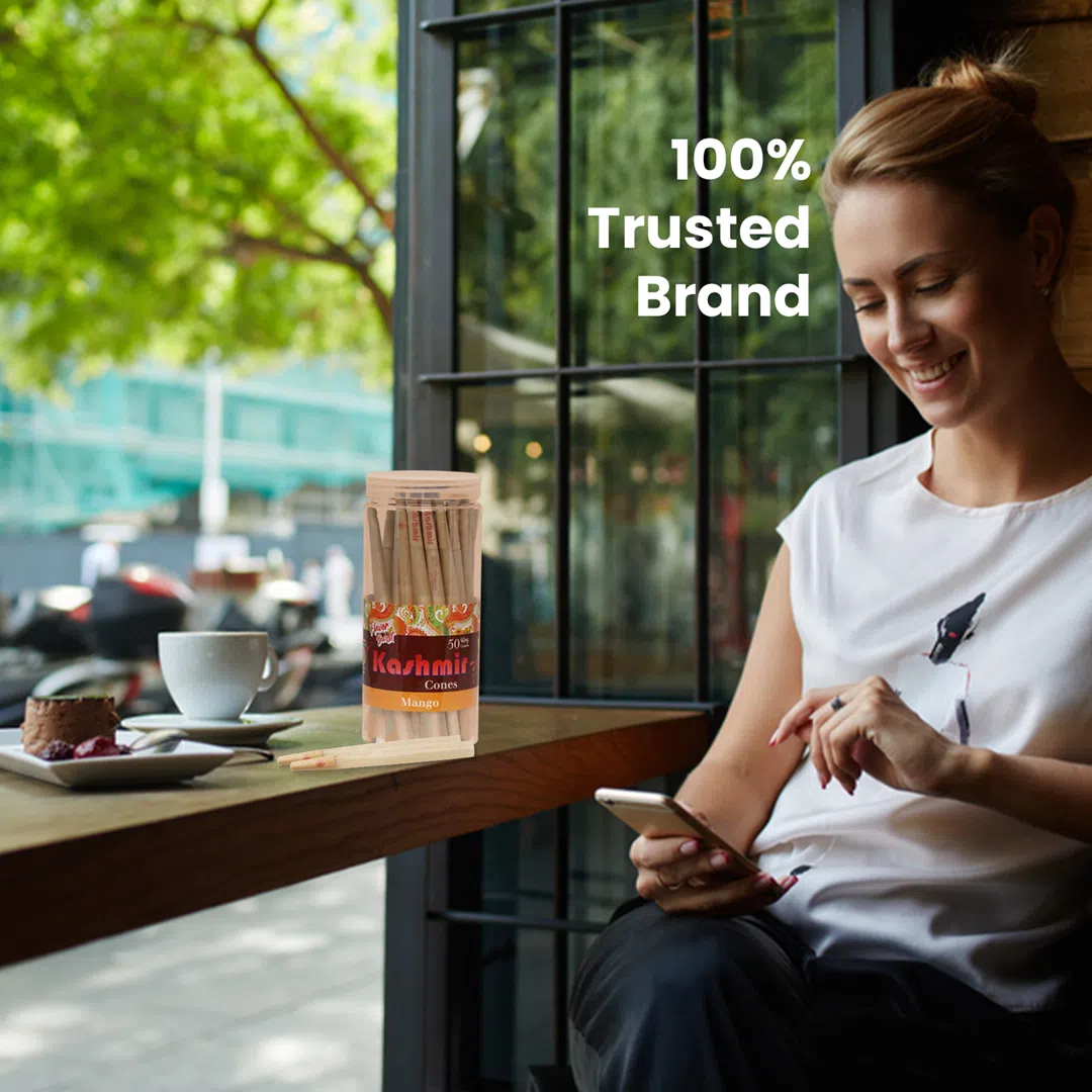 Kashmir Pre-Rolled Mango Flavored 1¼ Cones: 50CT - Image 8