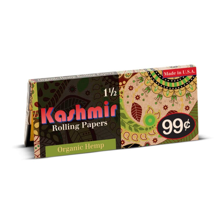 Kashmir Organic Hemp Rolling Papers 1 1/2