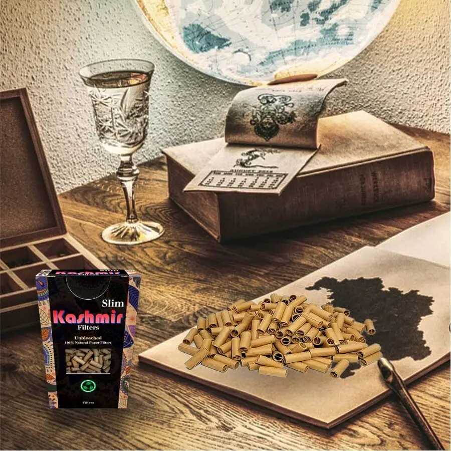 Natural Paper Slim Tips - 100ct per Box - Image 8