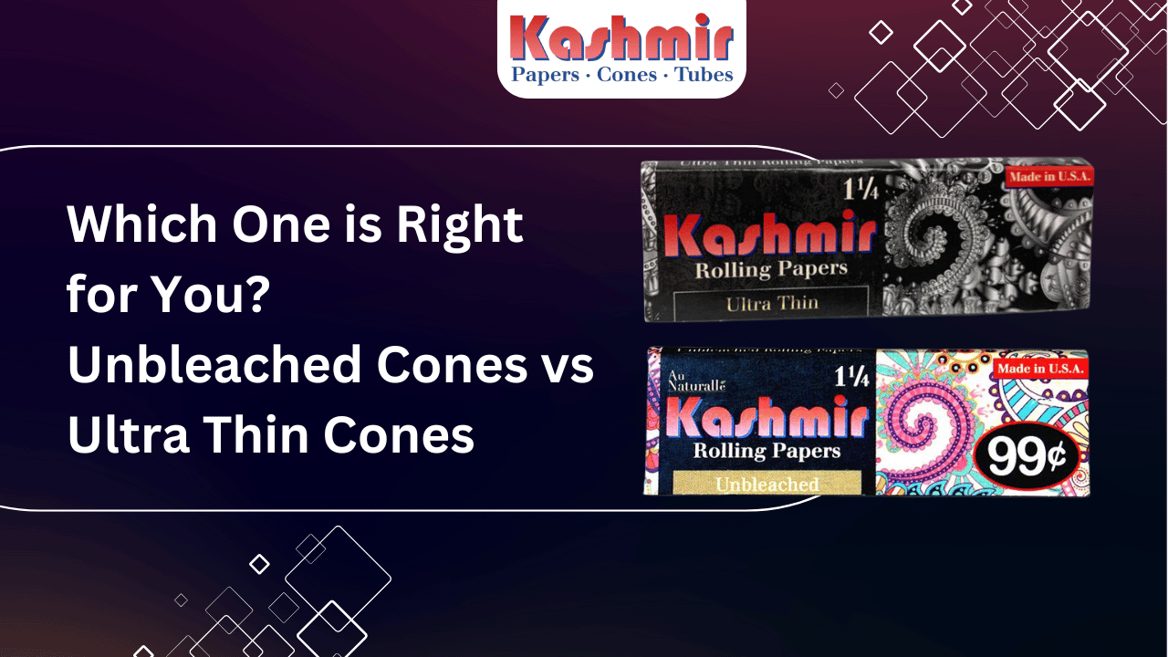 Unbleached Cones vs Ultra Thin Cones