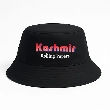 Kashmir 420 Bucket Hat for Halloween Party, Music or DJ Festival, Cannabis Party, 420 party, Cannabis cultural events, New Year Party and more.