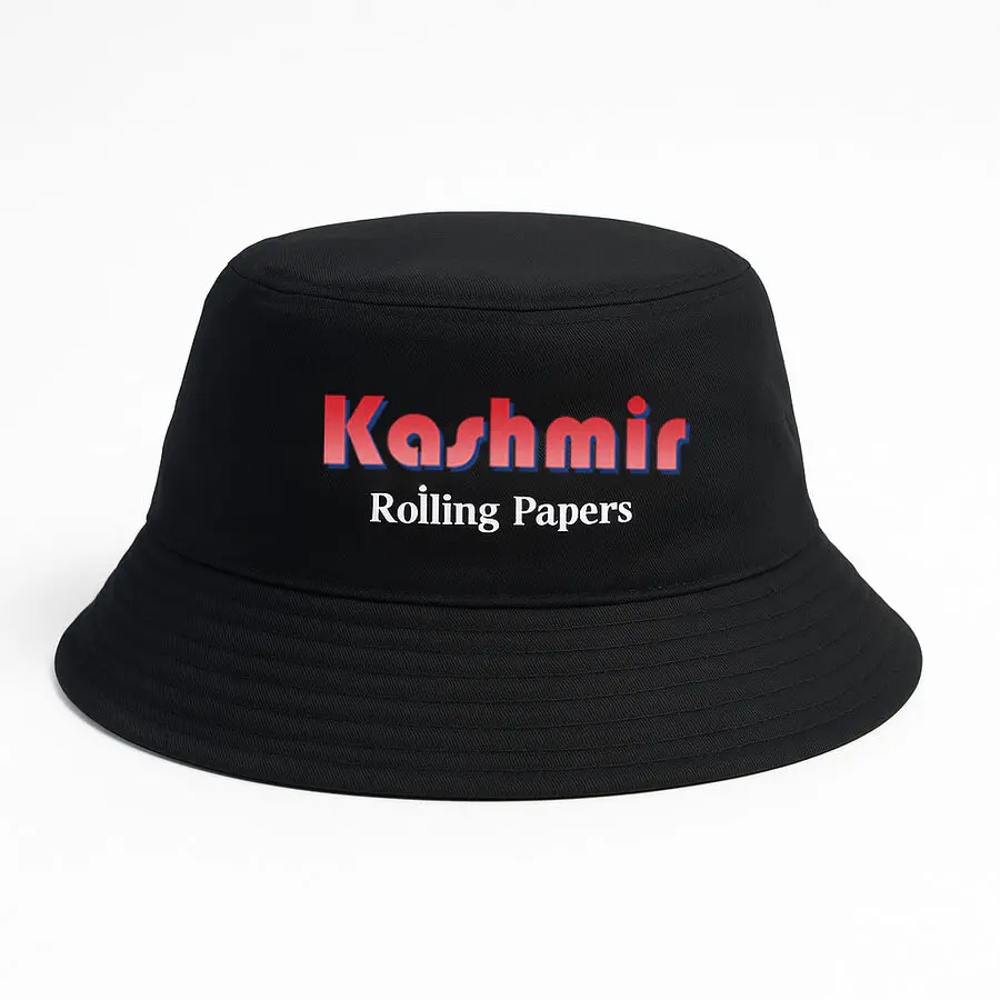 Kashmir 420 Bucket Hat for Halloween Party, Music or DJ Festival, Cannabis Party, 420 party, Cannabis cultural events, New Year Party and more.