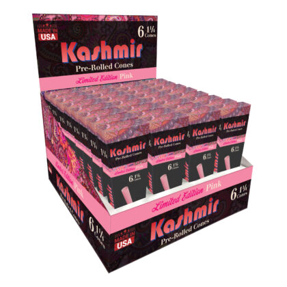 Pink - 1 1/4 Pre-Rolled Cones 6-Pk 32ct display