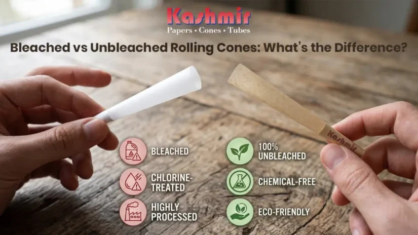 Bleached vs Unbleached Rolling Cones: What’s the Difference?